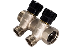 Коллектор СТМ 2 выхода вентиль н/р 1x1/2 C2MV0112N