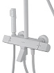 Душевая стойка Wonzon&Woghand The One WW-B3094-MW термостат, белый матовый