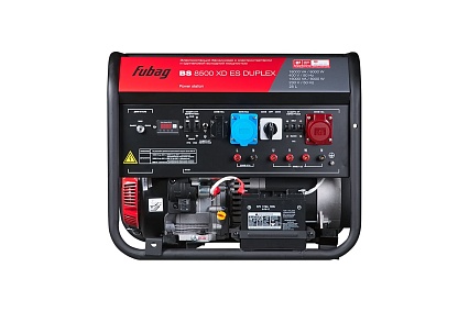 Бензиновая электростанция Fubag BS 8500 XD ES Duplex 641021