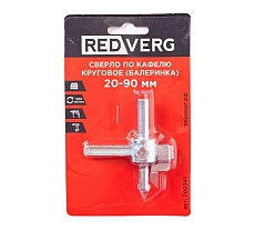 Сверло балеринка по кафелю 20-90 мм 700341 Redverg 6665374