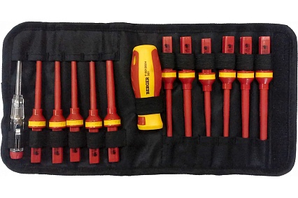 Набор диэлектрических отверток до 1000V, 13шт Berger BG BG1064