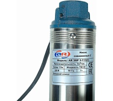 Скважинный насос AquamotoR AR 3SP 3-113 C с кабелем 50м AR151009
