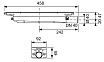 Сифон TECEdrainprofile 673001 DN40, боковой слив, низкий