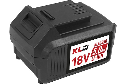Профессиональная аккумуляторная батарея KLPRO KLA1850 18.0 v / 5.0 ah li-ion 14010