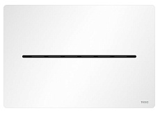 Кнопка смыва TECE Solid 9240463 (питание от батарейки 6В), металл, белый матовый