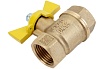 Шаровой кран для газа Valfex 1/2" ВР/ВР ручка-бабочка, латунный 11Б27фтМ VF.277.LB3.012.Bir