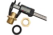 Штуцер для бочки HG 1/2" ВР х 3/4" НР х 25 мм 1897810