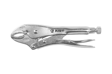 Ручной зажим с фиксатором и полукруглыми губками Aist 125 мм 71172105 00-00008141