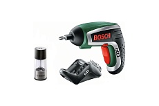 Аккумуляторный шуруповерт Bosch IXO Spice с насадками 0.603.981.007