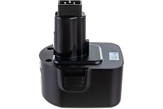 Аккумулятор для электроинструмента DeWalt (Ni-Cd, 12В, 2Ач) Topon PN: DC9071 TOP-PTGD-DE-12/A/2