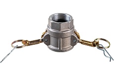 Камлок соединение типа D (1&quot;; розетка; внутренняя резьба BSP; алюминий) TITAN LOCK TL100DAL