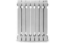 Радиатор чугунный Konner модель Модерн-500, 4 секции, с монтажным комплектом 6130506