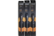 Шлицевая отвёртка Deli Home Series Black HT1105 SL5x100мм, Cr-V, Soft Touch рукоятка. подарочная упаковка, эксклюзивный дизайн 104604