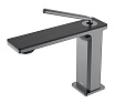 Смеситель для раковины Black&White Gravity GF-7105-GM оружейная сталь