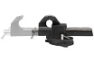 Тиски стальные усиленные поворотные с наковальней Rockforce 6"-150 мм RF-6540906(59932)