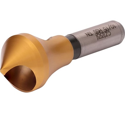 Зенковка полая с отверстием 90°, 21.5 мм, 10/15, HSS-G TiN Bucovice Tools 749015