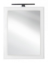 Зеркало Style Line Лотос 70 см, белый