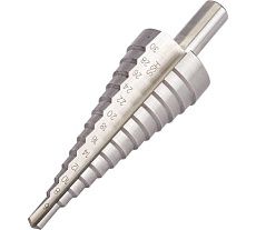 Сверло ступенчатое (6-30 мм, 100 мм, HSS-G) по металлу D.BOR 48503A0W2D