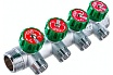 Регулируемый коллектор с 4 отводами FAR 1" М24х19 FK 3856 C1