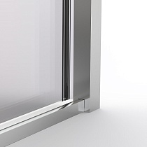 Душевая дверь Vincea Stella VDS-1ST130CLGM 130x200 вороненая сталь, прозрачная