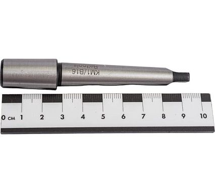 Оправка КМ1/В16 с лапкой на внутренний конус сверлильного патрона Beltools ri.258.53