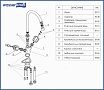 Смеситель для кухни WasserKRAFT Amper 2907