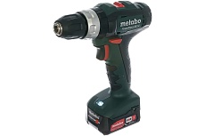 Аккумуляторная ударная дрель-шуруповерт Metabo PowerMaxx SB 12 2х2.0, Li-Ion, кейс 601076500
