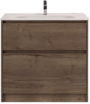 Тумба с раковиной BelBagno Kraft 60 см напольная Rovere Tabacco