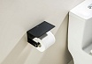 Держатель туалетной бумаги Aquatek Либра AQ4929MB черный матовый