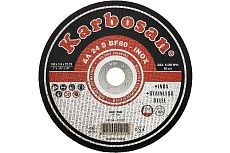 Диск отрезной по нержавеющей стали 180х3х22 мм INOX Karbosan 10210