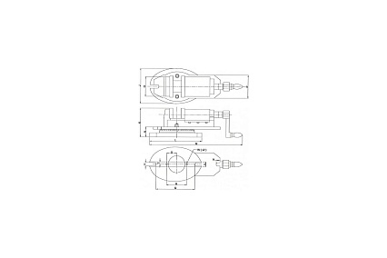 Станочные прецизионные тиски WILTON MMV/SP-150 WI11710EU 150х150
