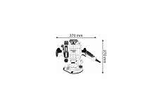 Фрезер Bosch GOF 1250 CE 0.601.626.000