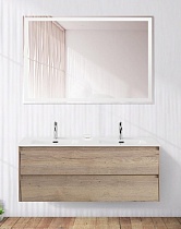 Мебель для ванной BelBagno Kraft 120 см, 2 ящика Rovere Galifax Bianco