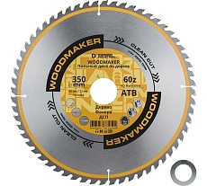 Диск пильный по дереву 350х50/32 мм, Z=60 АТВ WoodMaker Diamond Industrial DIDD350Z60