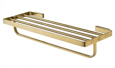 Полка для полотенец Wonzon&Woghand Lotte WW-8381A-BG брашированное золото