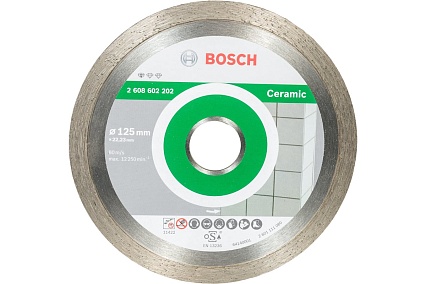 Диск алмазный по плитке (125х22.2 мм; 10 шт.) Bosch 2608603232