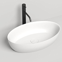 Раковина Salini Alda S-Stone 110621M 58 см белый матовый