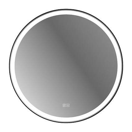 Зеркало Cezares Cadro 80x80 см с подсветкой, подогревом CZR-SPC-CADRO-800-LED-TCH-WARM