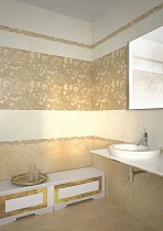 Панно Azori Sfumato Beige Paisley 40.2х50.5 см, MP000011196