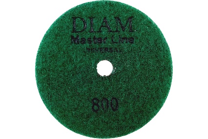 Круг алмазный гибкий шлифовальный Master Line Universal (100х15 мм; №800; сухая/мокрая) Diam 627