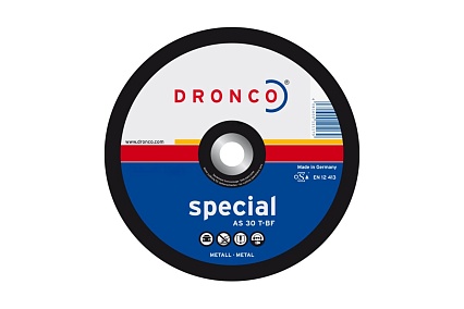 Диск отрезной по металлу Special AS30T (180x2x22.23 мм) DRONCO 1181055100