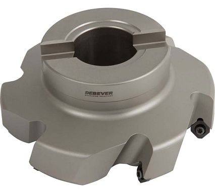 Корпус фрезы для обработки торца Standard D=125 мм, dпос=40 мм, 45°, 6 кромок Debever Machining Solutions DB-S-FP445A40D125Z06