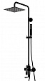 Душевая стойка WasserKRAFT Glan A16701 черный глянец