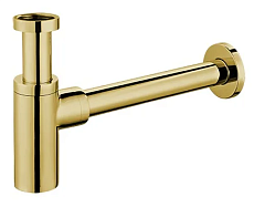 Сифон для раковины CeramaLux RD015 золото