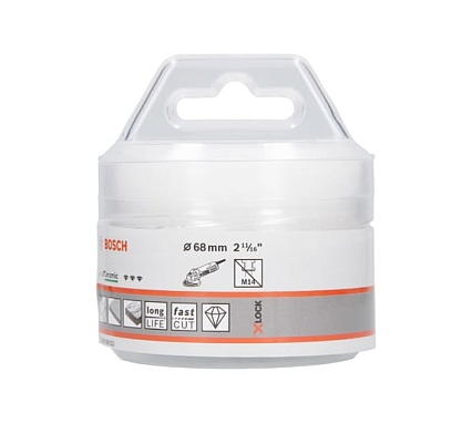 Алмазная коронка Dry Speed X-LOCK 68 мм Bosch 2608599022