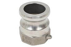Нержавеющий камлок TITAN LOCK тип A ниппель, внутр. резьба BSP 1 1/2&quot;, AISI316 TL150ASS316