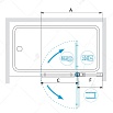 Шторка для ванны RGW Screens SC-12 102x150 прозрачное