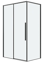 Душевой уголок Grossman Galaxy 120.K33.01.1390.42.00 130x90 прозрачный, графит сатин