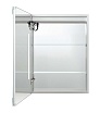 Зеркальный шкаф Aquatek 60x80 см с подсветкой, антипар, хром AQ7604-MLC