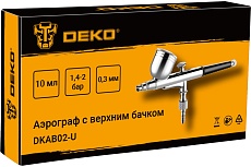 Аэрограф c верхним бачком Deko DKAB02-U 018-0924